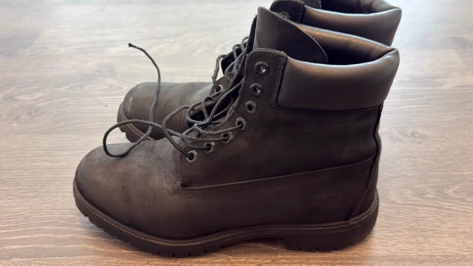 Timberland 6-Inch Premium Waterproof Boots Black Size 9M - photo 3