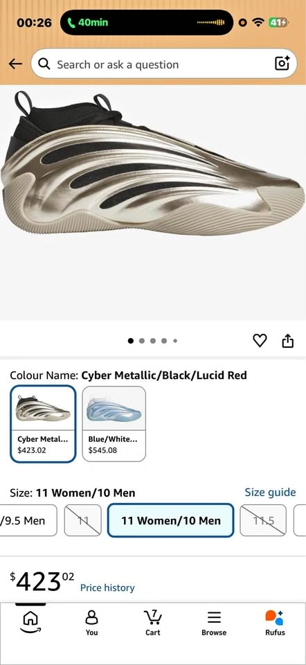 adidas Harden Vol. 8 Cyber Metallic