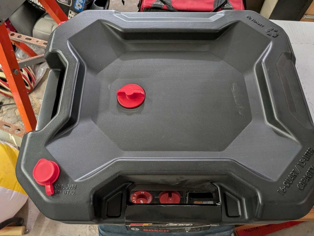 Oil drain container