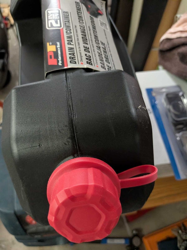 Oil drain container - photo 5