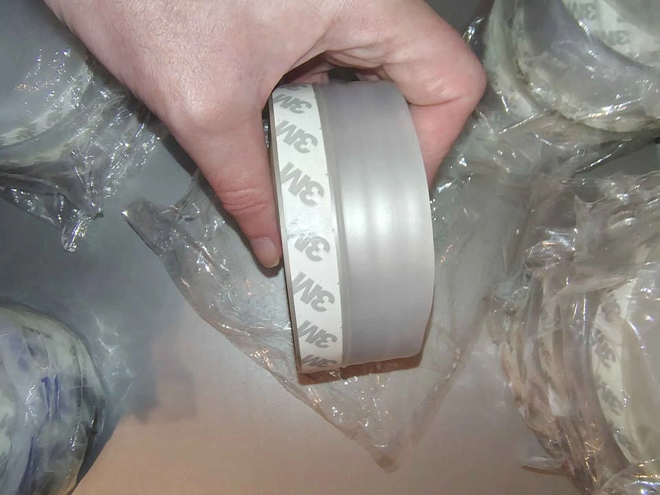 3M Silicone Weather Stripping – Clear Door & Window Tape - photo 2