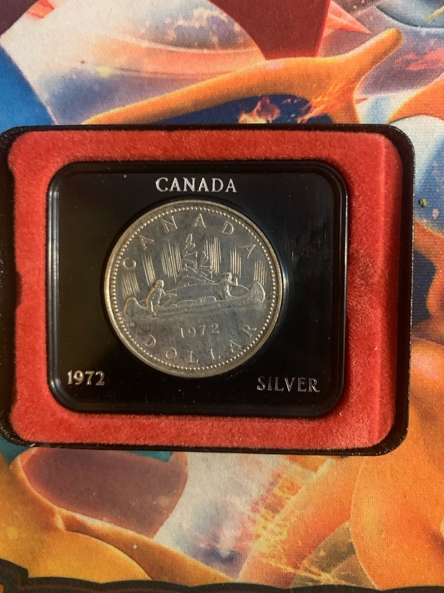 1972 Voyageur Canadian Silver Dollar