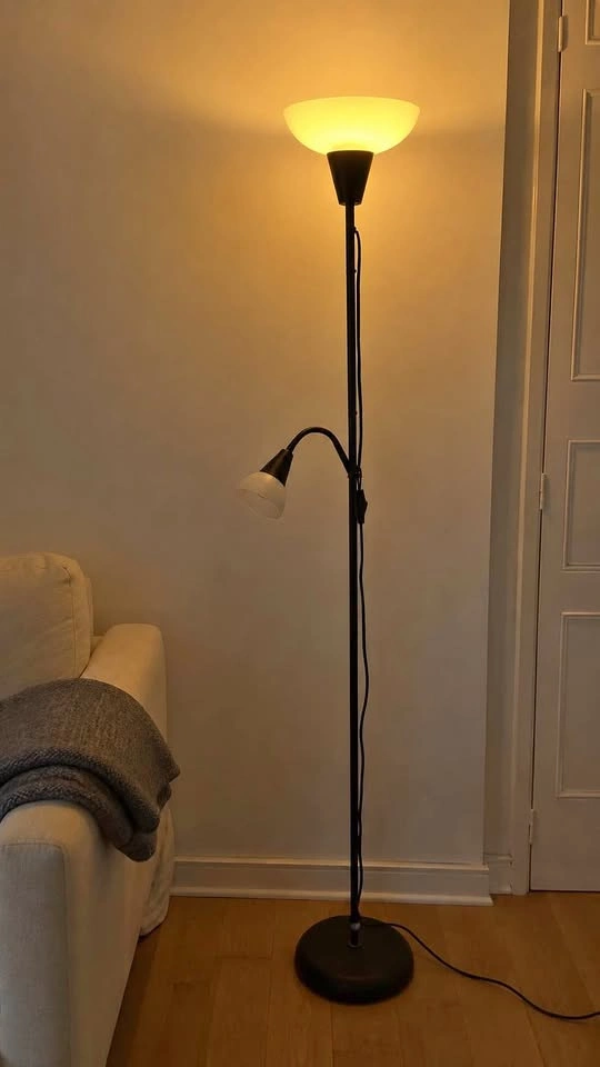 IKEA TÅGARP Floor Uplighter/Reading Lamp