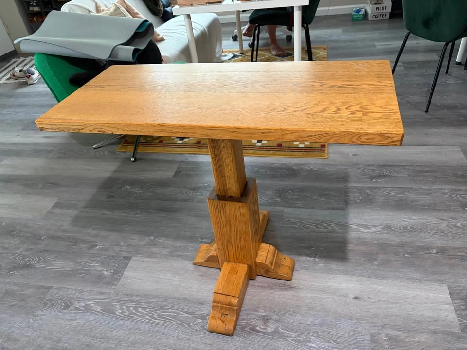 Oak Side Table - photo 5