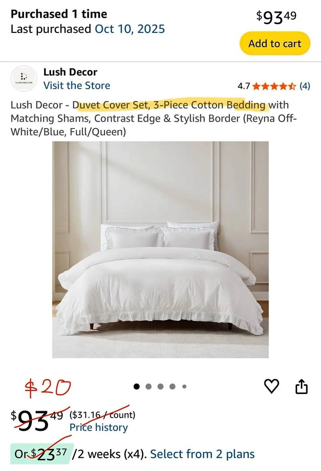 Queen-sized Duvet Cover Set