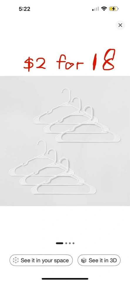 Clothes Hangers (set of 18)