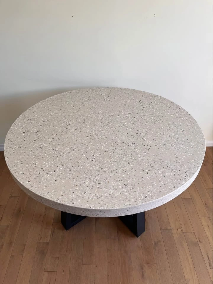 Sherril 47" Concrete Dining Table - photo 2