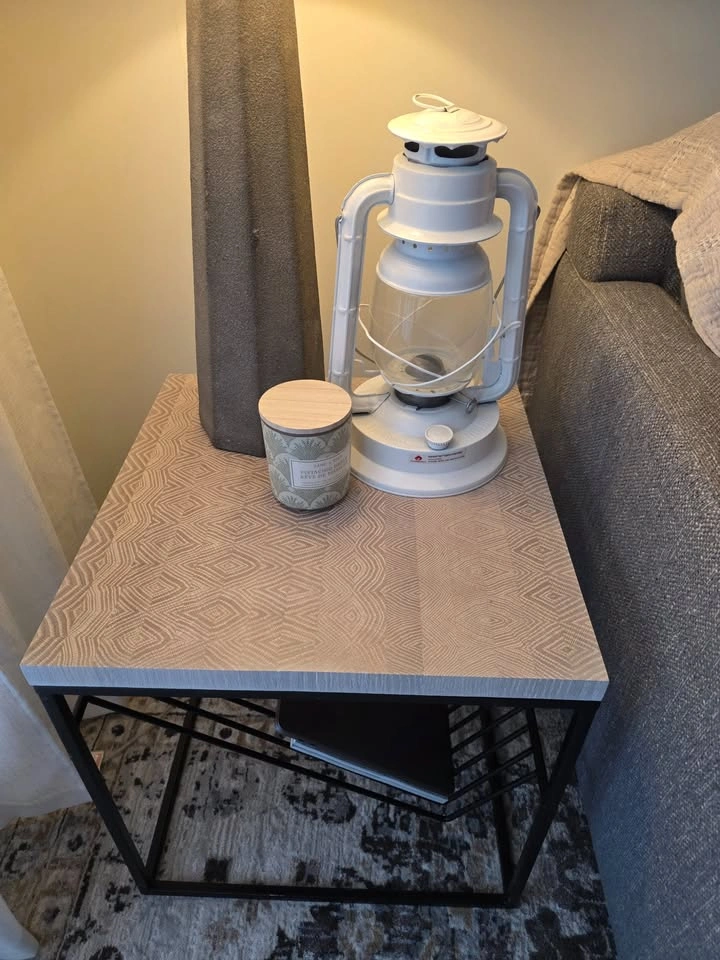 Custom Side Tables (2) w/ Hand Made End Grain Red Oak Top - photo 3