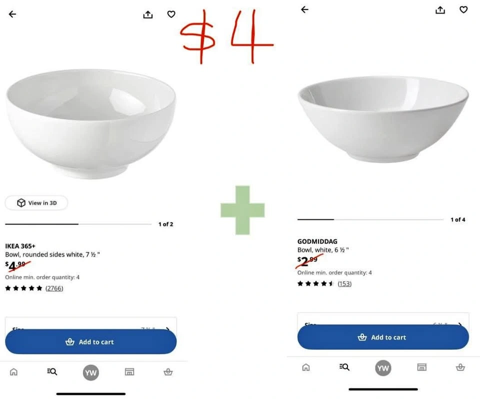 2 Ikea Bowls
