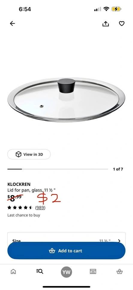 Ikea Pan Lid