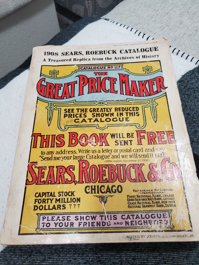 1908 Sears Catalog