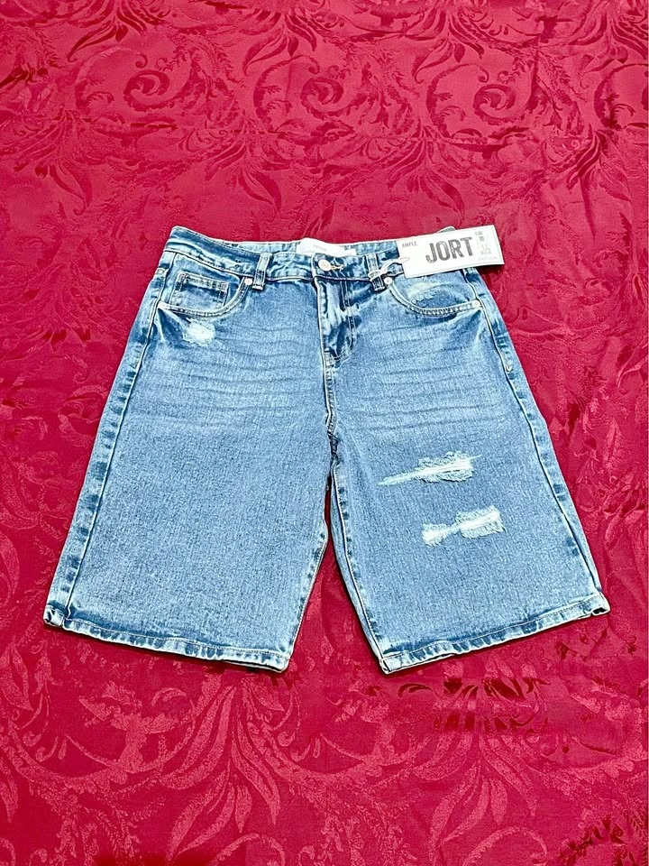 NEW Refuge Low Rise Distressed Jorts - Sz 01 (#6)