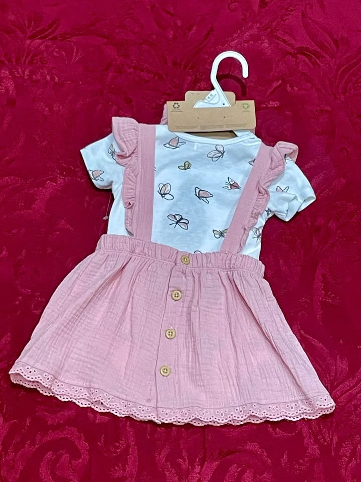 NEW 3 pcs Set Girls Outfit 24m - Rabbit ❤️ Bear - photo 3