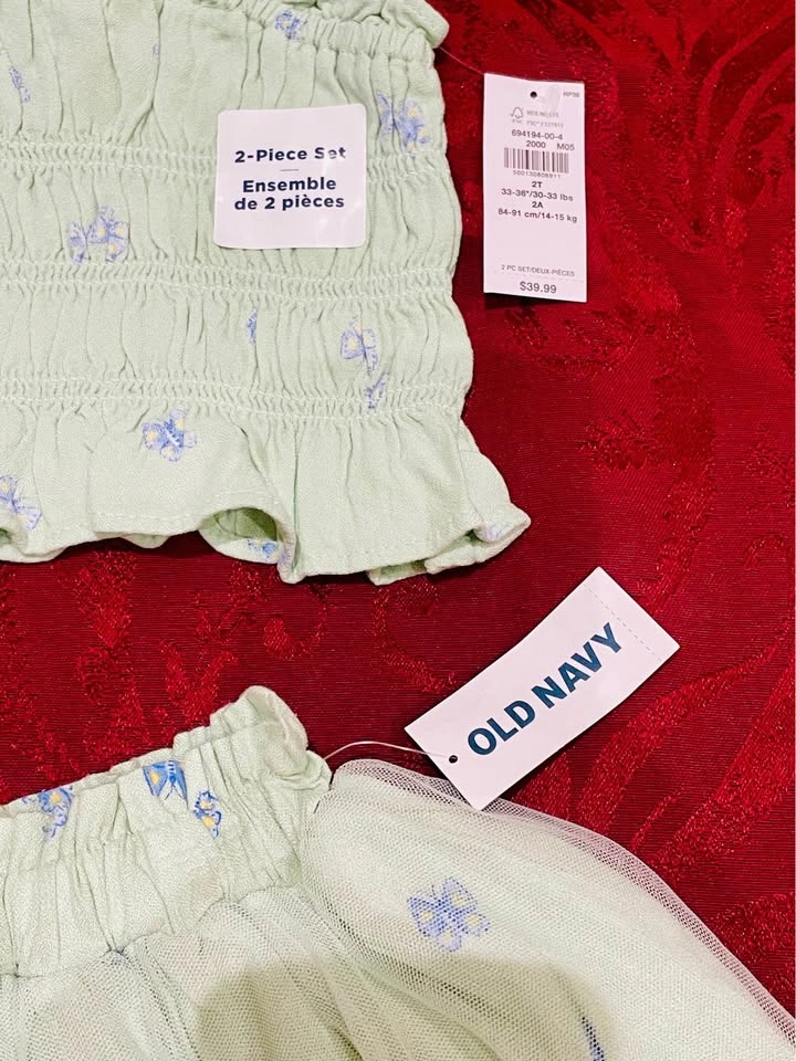 NEW 2T - 2 pc Summer Outfit - Old Navy - photo 4