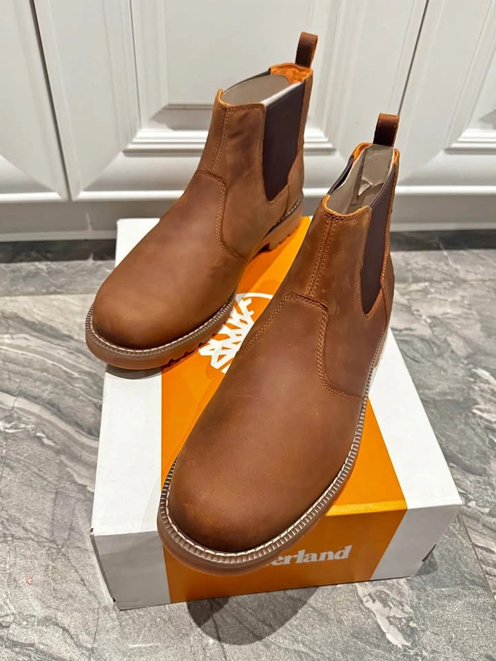 NEW Men’s Timberland Mid Chelsea Boot - Saddle Size 11 Wide