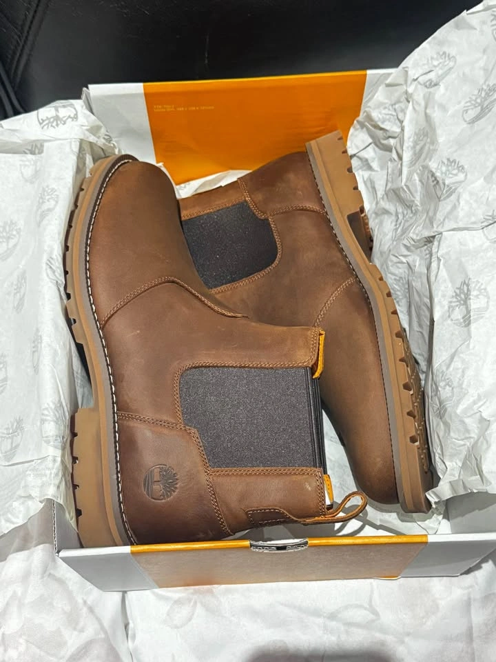 NEW Men’s Timberland Mid Chelsea Boot - Saddle Size 11 Wide - photo 2
