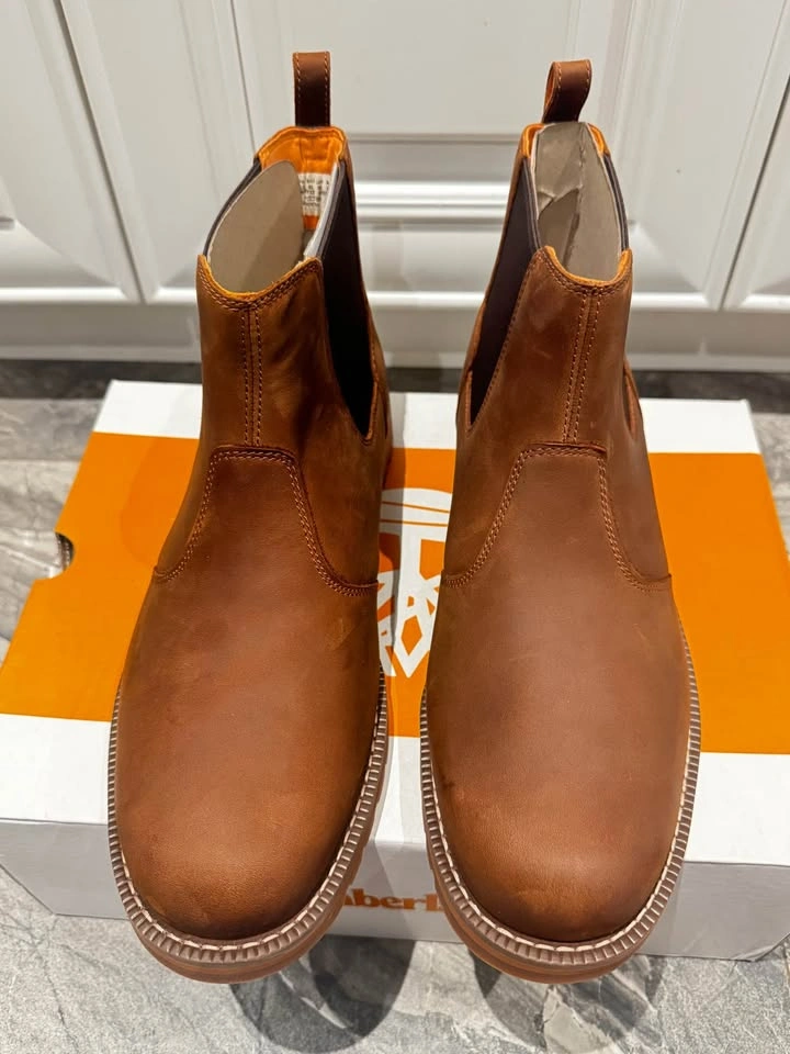 NEW Men’s Timberland Mid Chelsea Boot - Saddle Size 11 Wide - photo 3