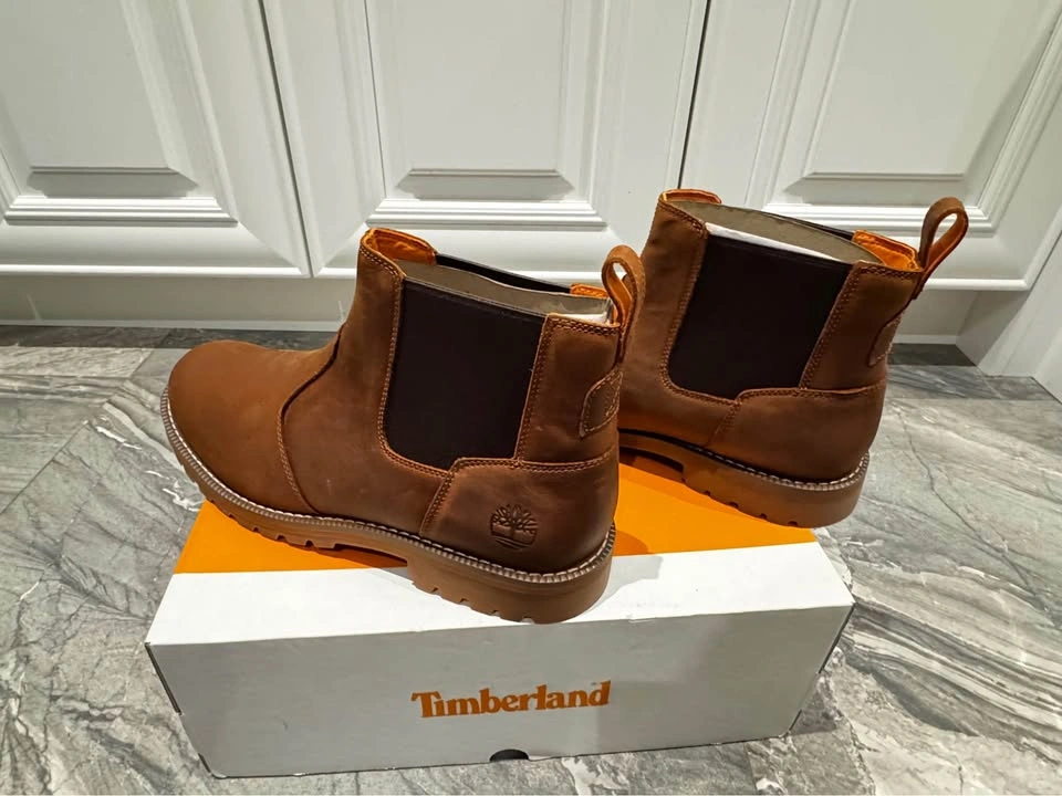 NEW Men’s Timberland Mid Chelsea Boot - Saddle Size 11 Wide - photo 4