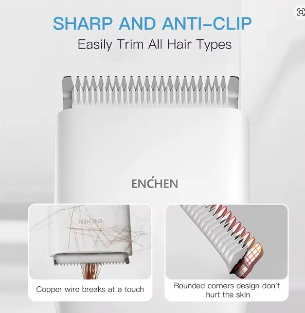 Electric Hair Clipper Trimmer Professional Cordless Fast Type-C - photo 5