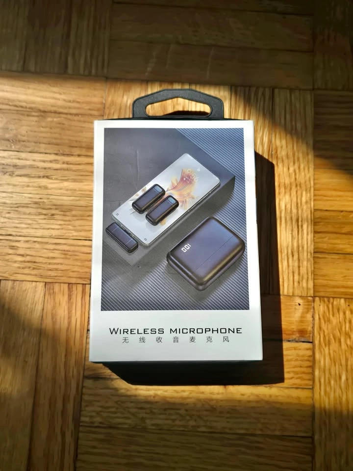 Microphone Wireless Stereo Lavalier - Brand New