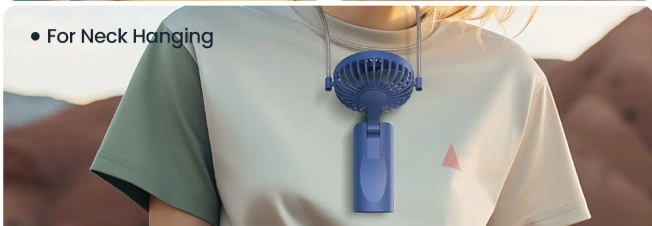 Portable Handheld Fan 3-Speed Foldable USB Desk Fan - photo 5