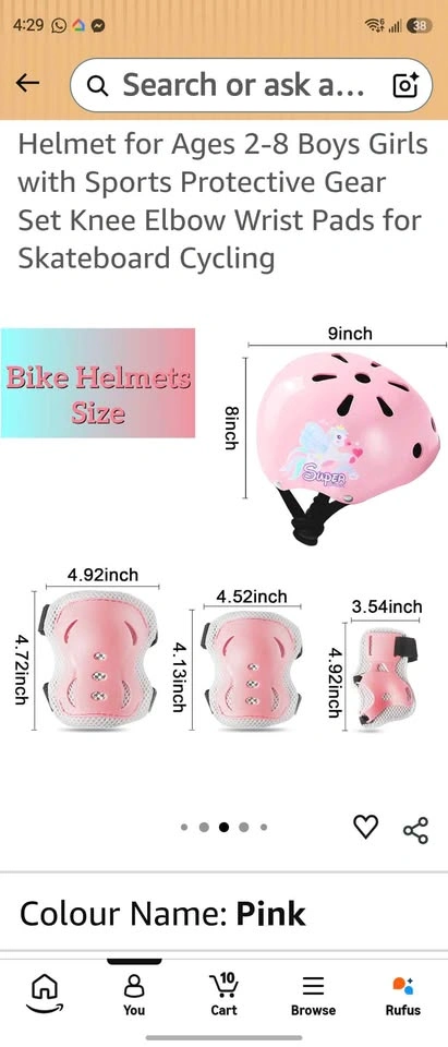 Kids Bike Helmet, Toddler Helmet for Ages 2-8 Boys - photo 4