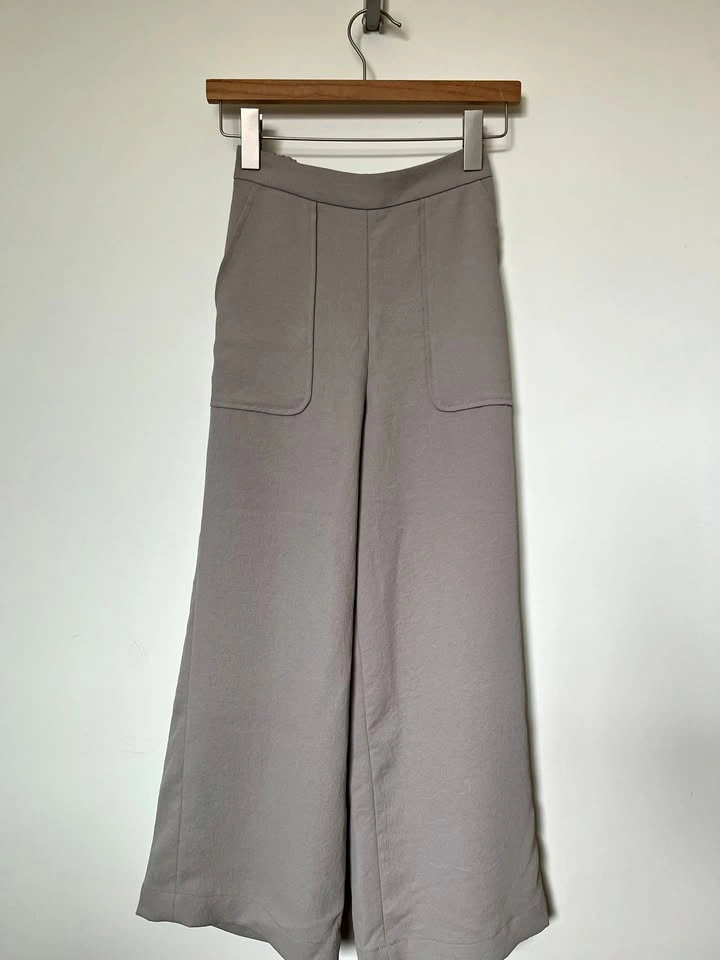 Wilfred Wide-Leg Cropped Pants