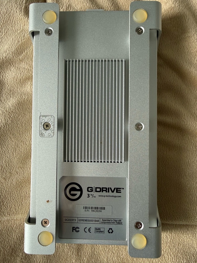 G-Technology 3TB G-DRIVE External Hard Drive
