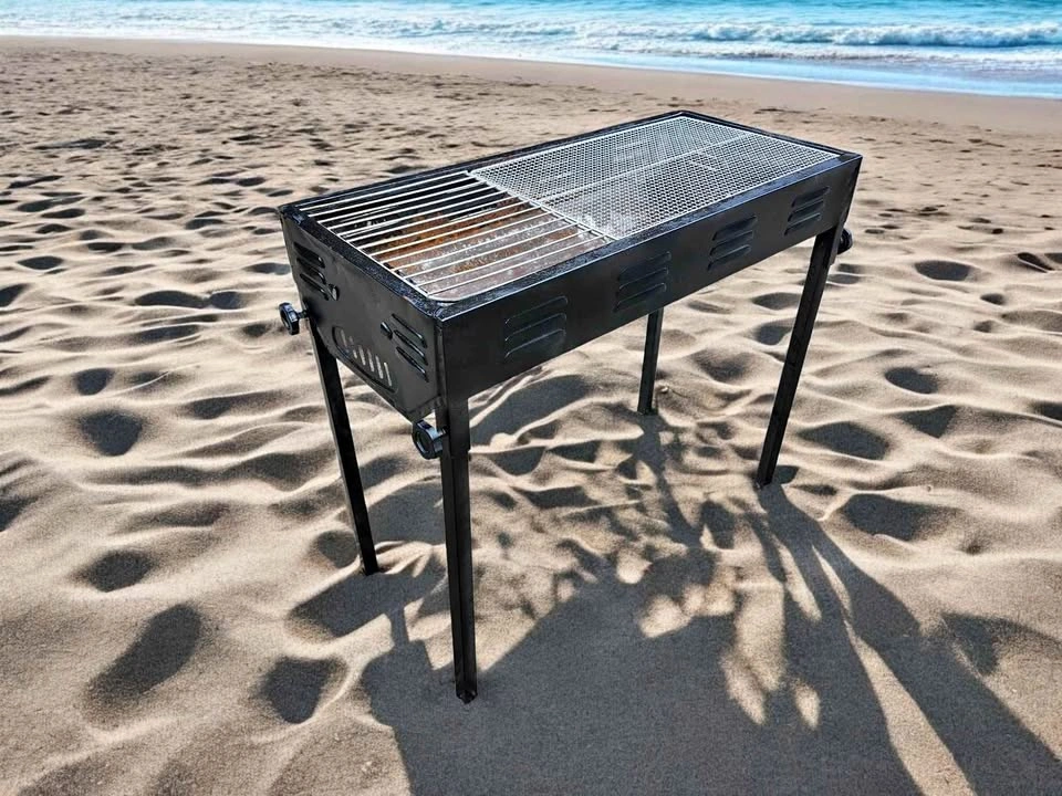 24 x 12 Portable Charcoal Barbecue Grill