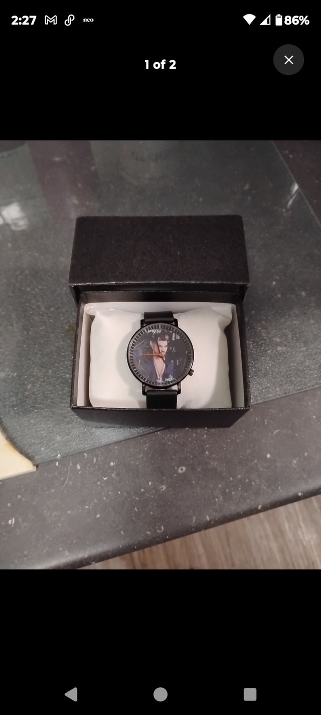 Adam Lambert High Drama Graphic Watch in Box