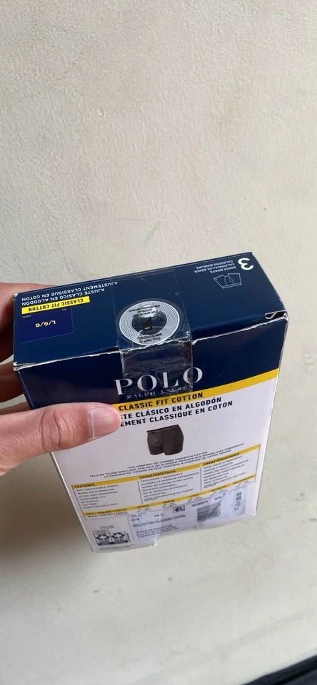 Polo Ralph Lauren Boxer Briefs 3-Pack – Brand New, Size L - photo 2