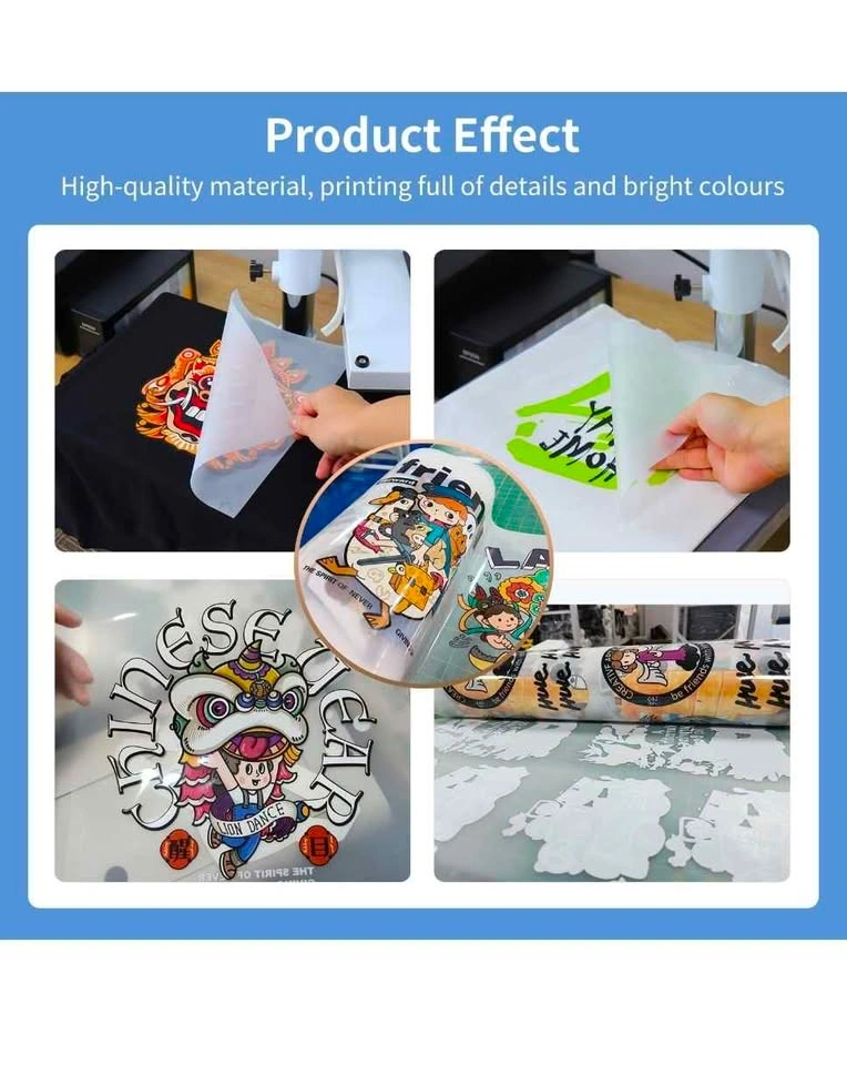 DTF Transfer Film Roll 13" x 328ft, Double Sided Glossy - photo 2