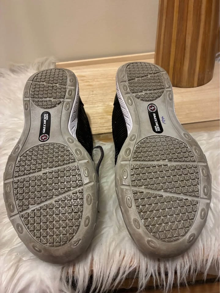 Skechers Work Steel Toe Sneakers size 8 woman - photo 5