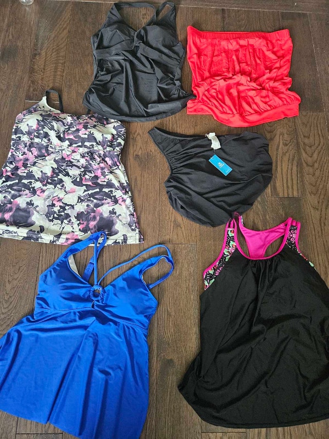 Women's Swimwear Tankini Tops Plus Size