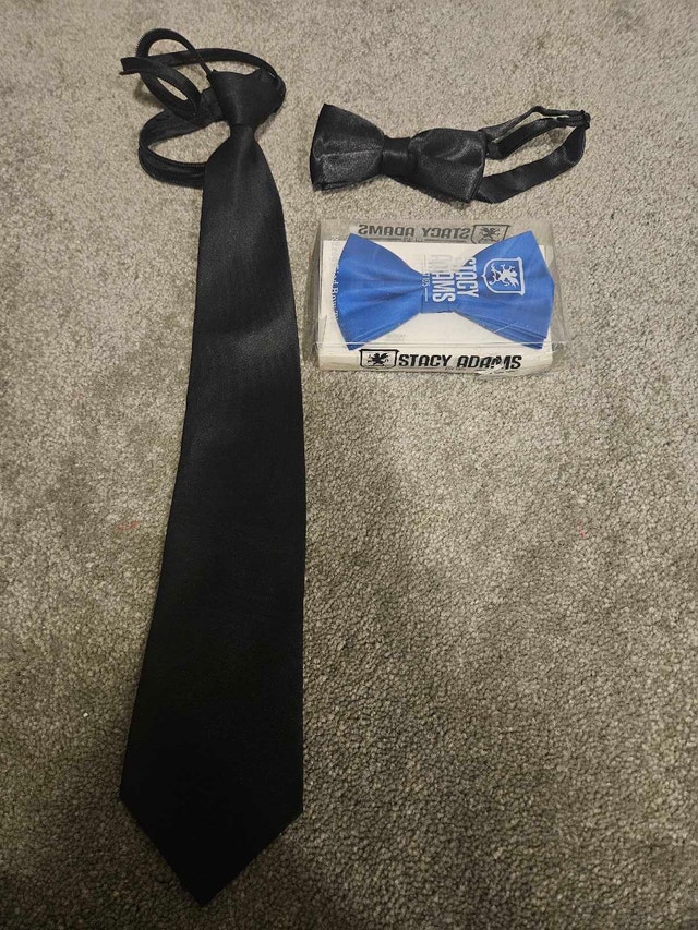 Stacy Adams Tie and Bow Tie Set