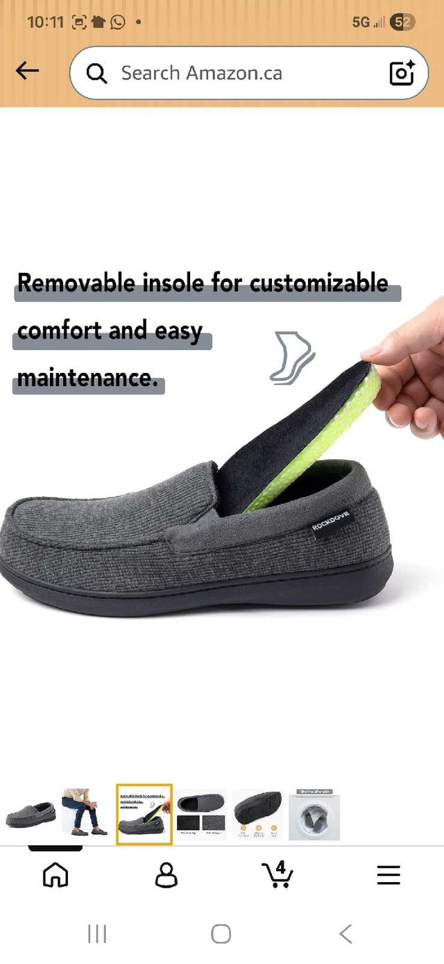 RockDove Men's Slippers Indoor Slippers - photo 4