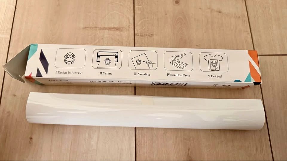 White Heat Transfer Vinyl 12” x 20ft