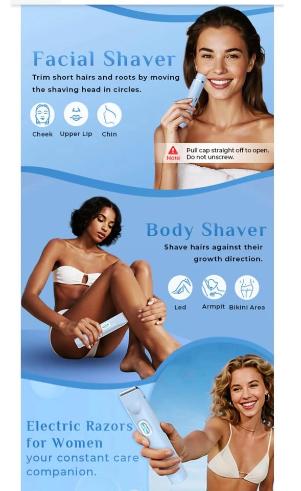 2-in-1 Electric Trimmer for Men and Women - photo 5