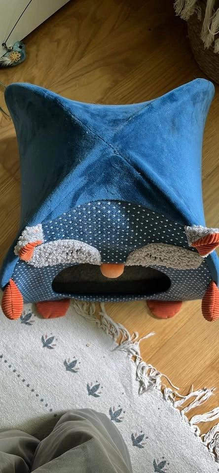Fox Shaped Plush Small Pet Bed - photo 5