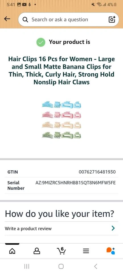 Brand New 16-Pc Multi-Shape Hair Claw Clip Box Set - photo 2