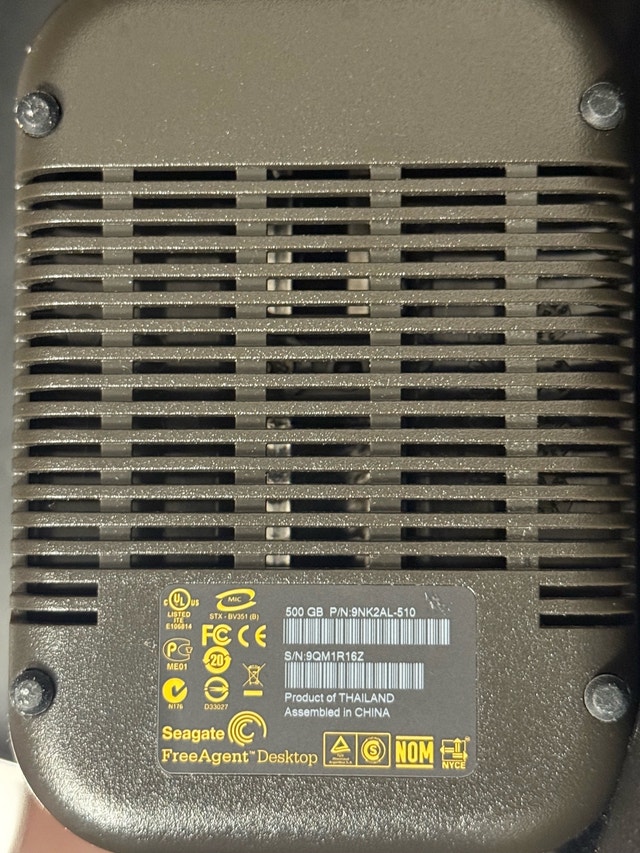 Seagate FreeAgent Desktop 500GB External Hard Drive - photo 5