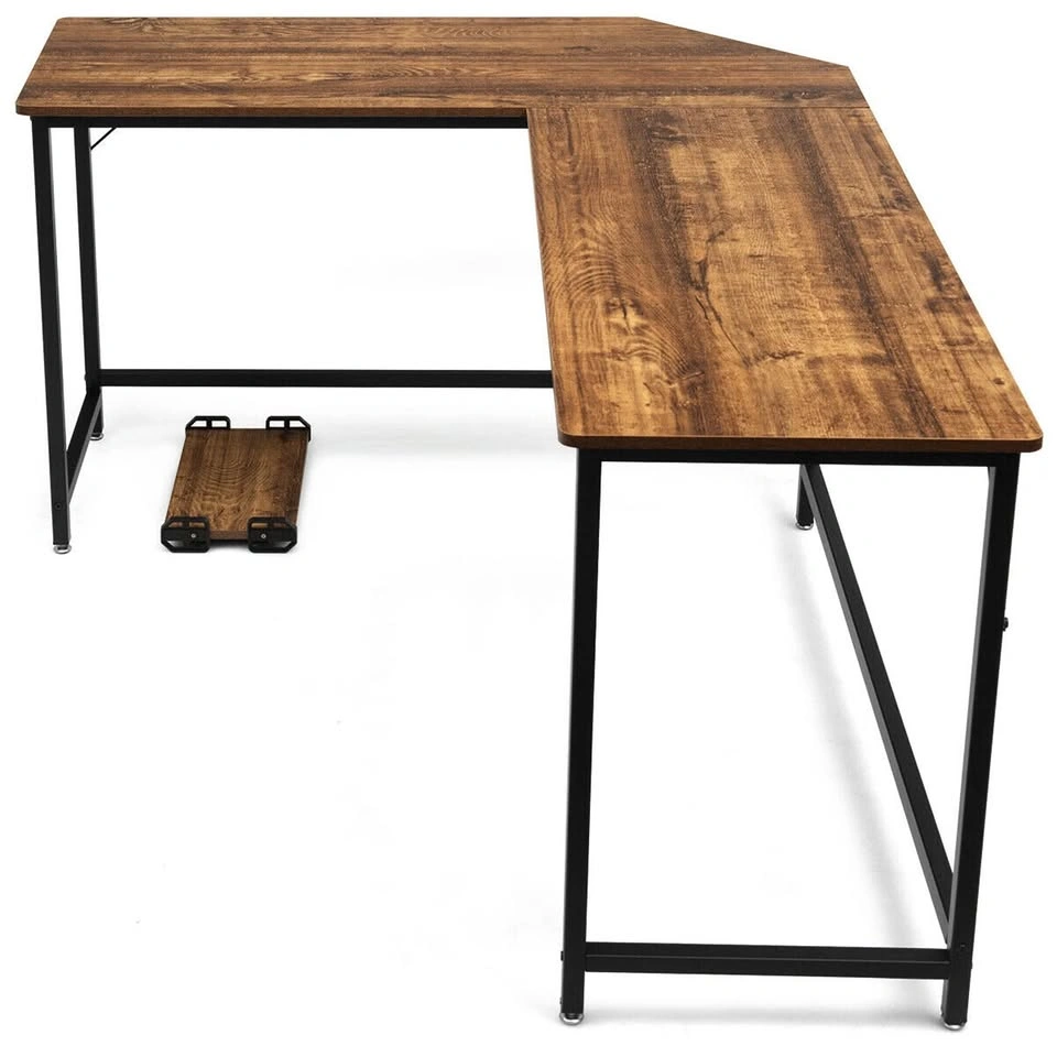 MOVING SALE — Costway L-Shaped Computer Desk with Monitor Stand - photo 5