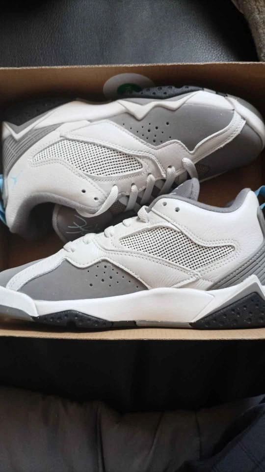 New Jordan Flight MVP 92 (GS) Photo Dust/Blue Chill 5Y - photo 3