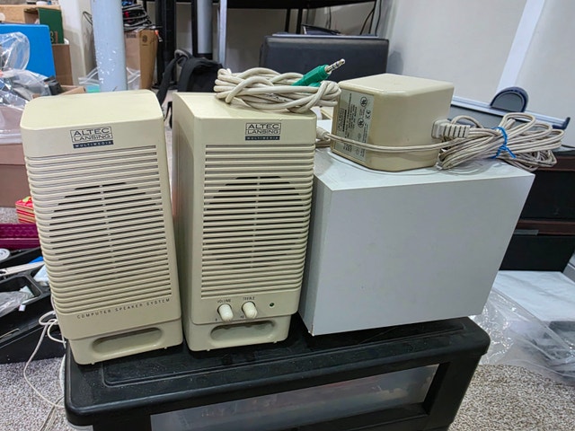 Altec Lansing and Logitech Computer Speakers - photo 3