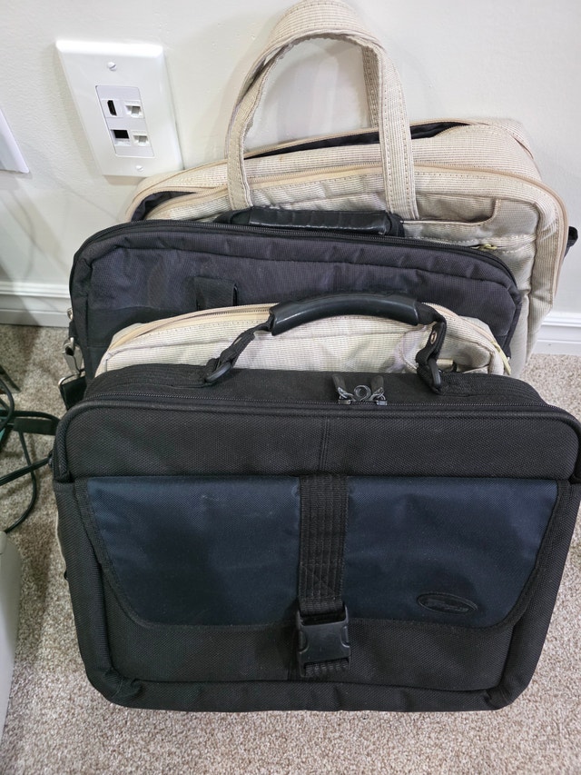 Assorted Laptop Bags (Targus and Swiss Gear)