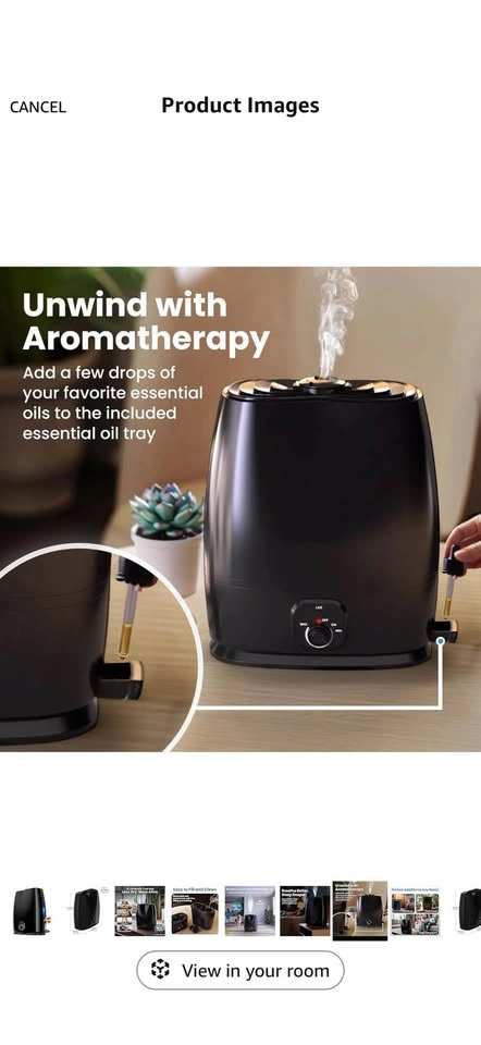 Everlasting Comfort 6L Ultrasonic Cool Mist Humidifier - photo 4