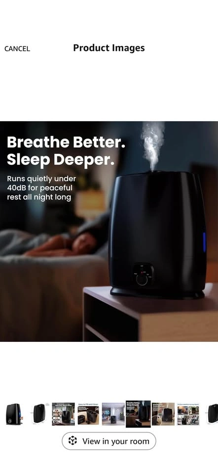 Everlasting Comfort 6L Ultrasonic Cool Mist Humidifier - photo 5