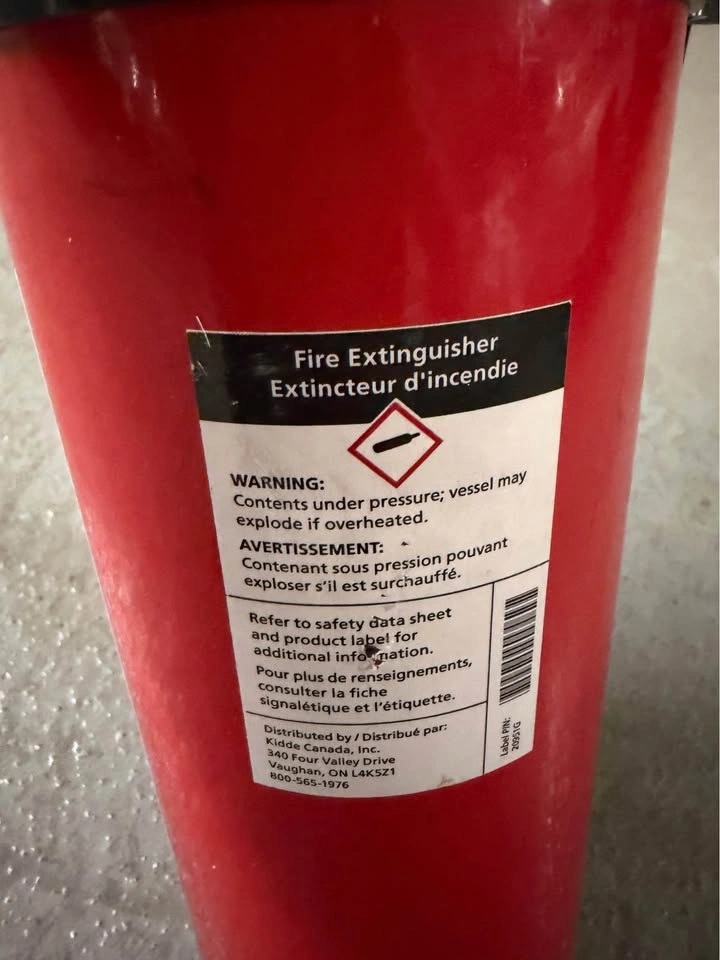 Kidde ABC Dry Chemical Fire Extinguisher (Fully Charged) - photo 3