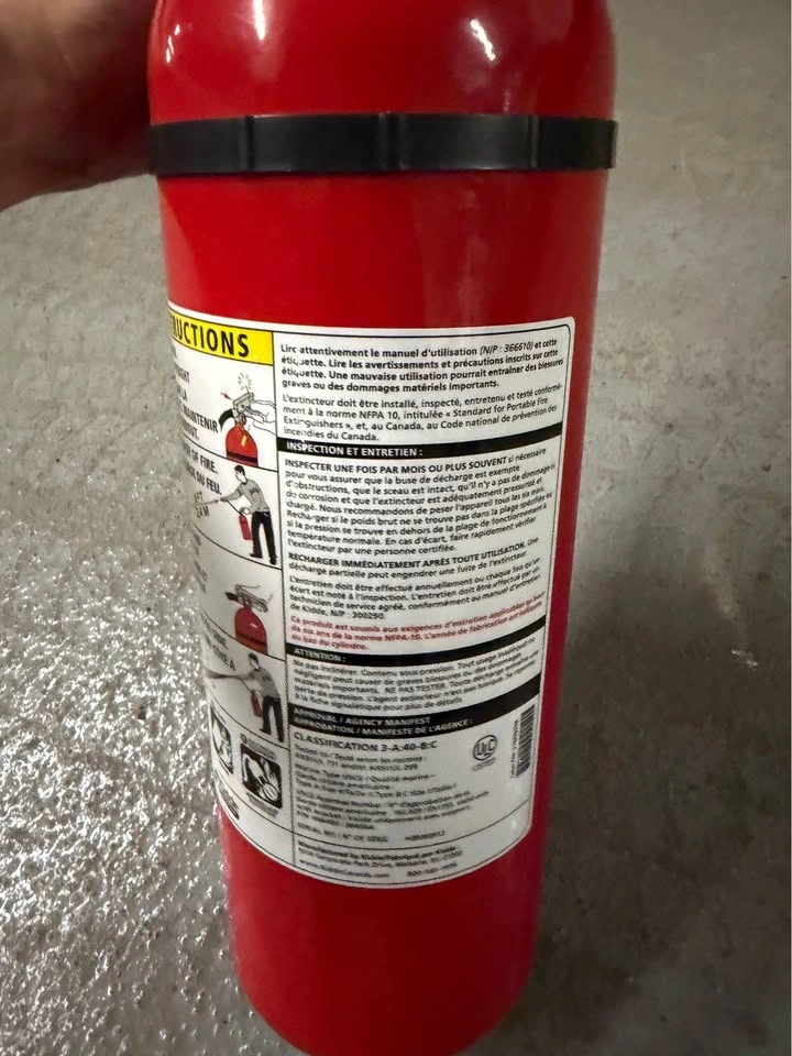 Kidde ABC Dry Chemical Fire Extinguisher (Fully Charged) - photo 4