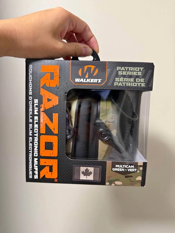 Walker's Razor Patriot Series Slim Electronic Muffs